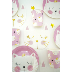 Салфетки фигурные, Кошка Мэри, 33*33 см, 12 шт.