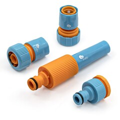 64-2-026 Набор для подключения шланга, 3/4 ,распылитель, штуцер, 2 соединителя (Yard)