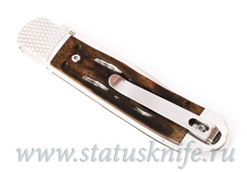 Нож Boker 01BP0029 Hidden Release Trapper Appaloosa Bone