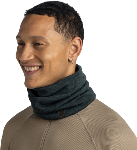 Бандана-труба Buff Merino Heavyweight Solid Forest фото 2