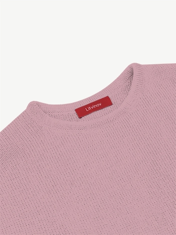 Джемпер оверсайз из мягкой шерсти