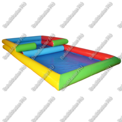 Прямоугольный надувной бассейн "Двойной" 8*4*0,65 м