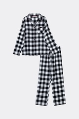Пижама мужская со штанами ARUELLE ADRIAN | Черный + белый