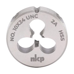 Плашка №10 -24-UNC DINEN22568 HSS 2A 60° 20x7мм NKP 245010N