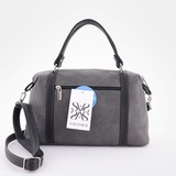 Сумка Саломея 127 македония серый + черный