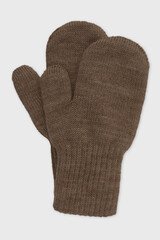 варежки  для мальчика  КВ 10021/ш/темно-бежевый
