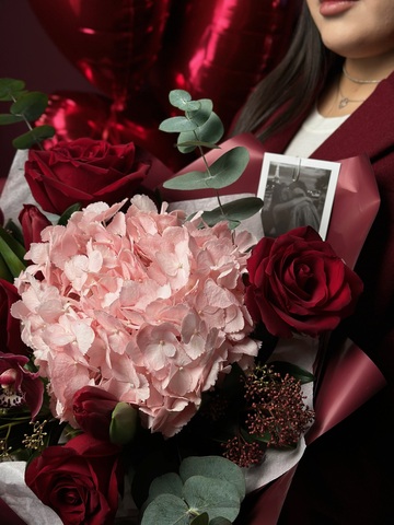 Сборный букет «Валентинка»