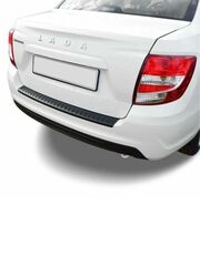 Защитная накладка на задний бампер Гранта ФЛ (Седан)