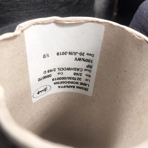 Меринос ZEGNA BARUFFA / CASHWOOL 2/48 черный