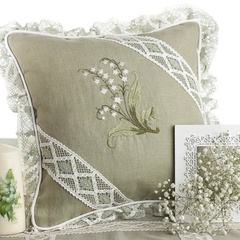 Кружево широкое, белое ажурное, для рукоделия, ширина 8,5 см, длина 2,1 м