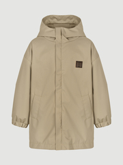 Парка демисезонная на флисе Mjölk Песочный