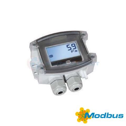 Датчик давления S+S Regeltechnik PREMASGARD-2327-Modbus-LCD-T3 с возможностью подключения к шине Modbus
