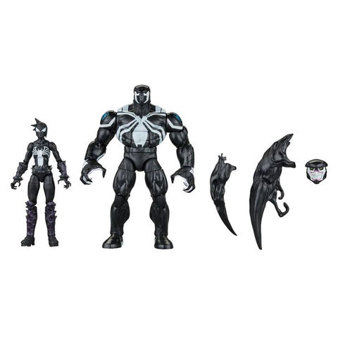 Фигурки Веном Космический Рыцарь и Мания Marvel Legends