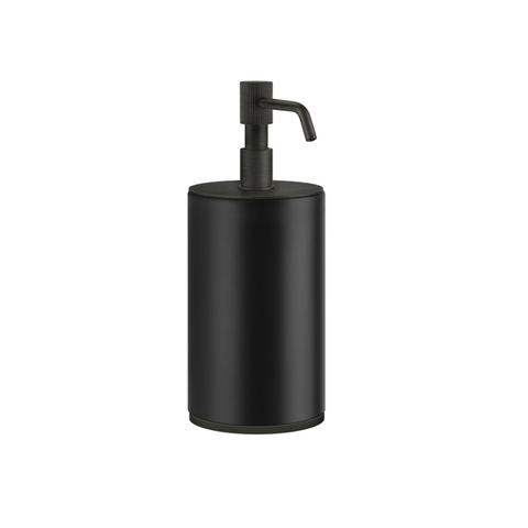 Gessi 65438#187 Venti20 Дозатор для жидкого мыла настольный, цвет: черный, фурнитура Aged Bronze