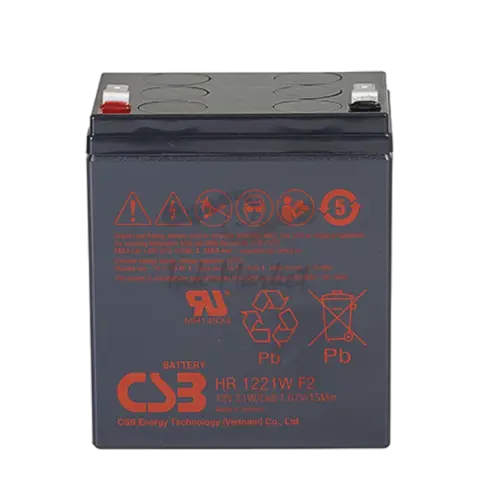 Аккумулятор CSB 12V 5Ah (HR1221W F2 CSB)