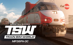 Train Sim World: Caltrain MP36PH-3C Baby Bullet Loco Add-On (для ПК, цифровой код доступа)