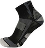 Премиальные носки Mico Odor Zero X-Static Run Light Weight Black-Grey для бега