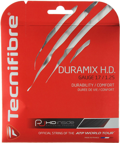 Теннисные струны Tecnifibre Duramix H.D. (12 m) - black