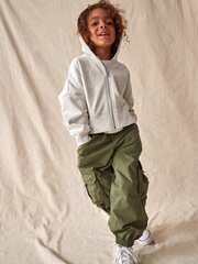 Брюки карго для девочки Next 888-083, Хаки