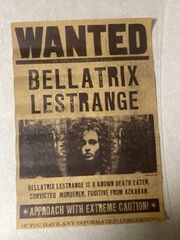Harry Potter Wanted Bellatrix Lestrange