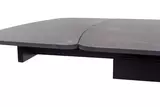 фото 3 Стол RIVOLI 140 MATT BLACK MARBLE SOLID CERAMIC / BLACK, DISAUR на profcook.ru