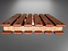 Подставка под горячее Паллета,набор 5 шт.