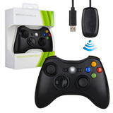 Джойстик беспроводной 2.4G Wireless Xbox 360 (Черный)