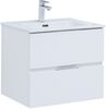 Aquanet 277510 Компл.2 - Тумба Алвита new 60 цв.белый матовый (277510)