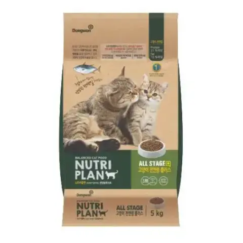 Nutri Plan сухой корм для кошек всех возрастов с тунцом 5 кг