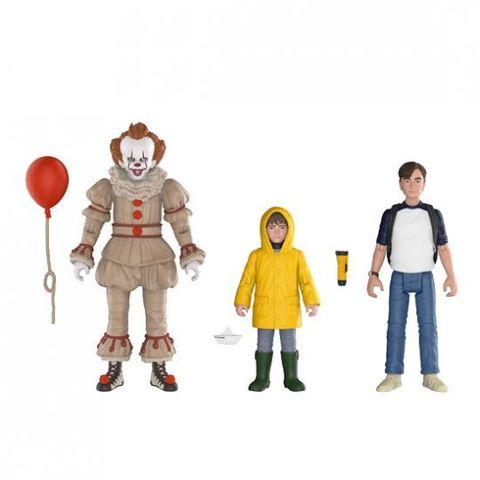 Комплект фигурок ОНО || Funko IT Action Figure 3 Pack - Pennywise, Georgie & Bill