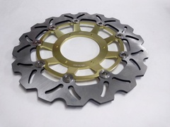 Диск тормозной передний на Honda CB F HORNET / ABS 600 07-13 CBR F / ABS 600 11-13 г.в. золотой