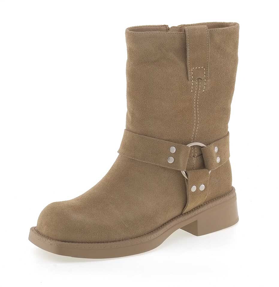 Полусапоги женские TOFA 802268-6 бежевые