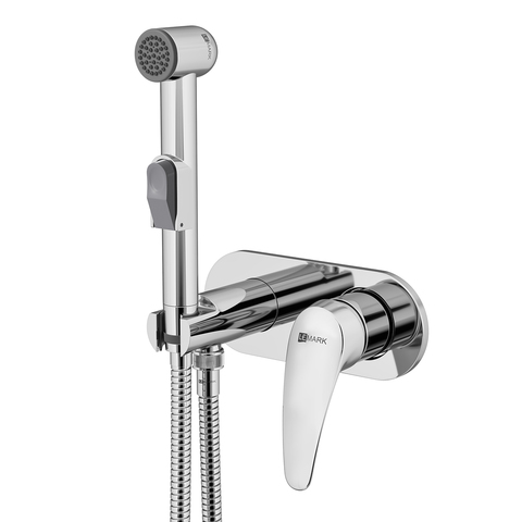 Lemark Linara LM0419C Смеситель с гигиеническим душем, встраиваемый