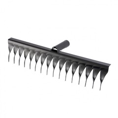 61750 Грабли стальные 420мм, 16 витых зубьев, без черенка  Сибртех