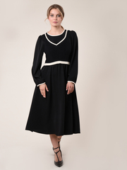 Платье женское+вязанный топ