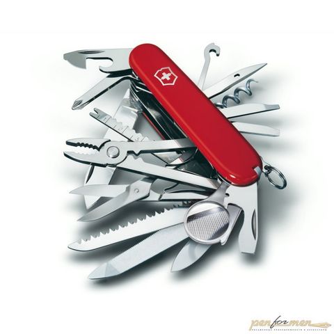 Нож перочинный Victorinox SwissChamp 91мм 33 функции красный блистер (1.6795.LB1)