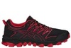 Кроссовки внедорожники Asics Gel FujiTrabuco 7 black-red мужские распродажа