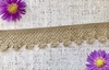 Кружево хлопковое/Тесьма вязаная, ш. 3 см.