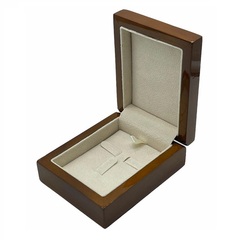 77203 - Коробка из темного дерева для комплекта ювелирных украшений