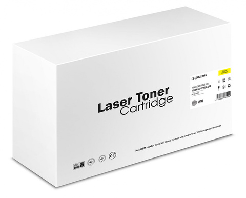 Картридж лазерный Cactus CS-CE402X-MPS желтый (11000стр.) для HP CLJ M551 series