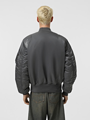 Бомбер Alpha Industries MA-1 Gun Metal (Серый)