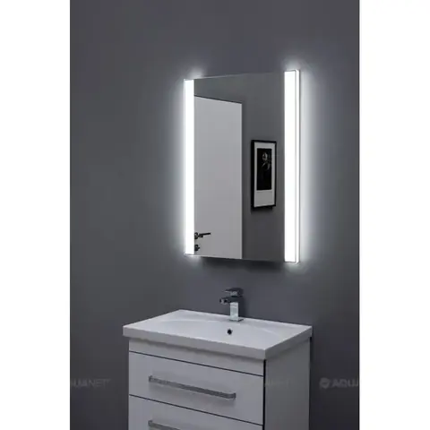 Aquanet 196658 Зеркало Форли 7085 с LED подсветкой, 700х850x32 мм, инфракрасный выключатель (196658)