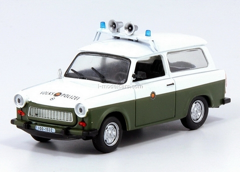 Trabant P601 Universal Kombi DDR 1:43 DeAgostini World's Police Car #23