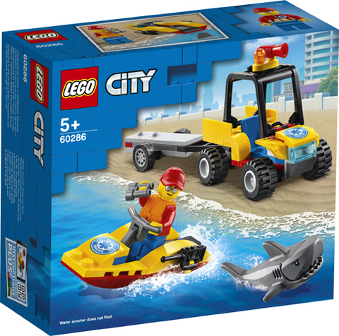 Lego konstruktor City Beach Rescue ATV