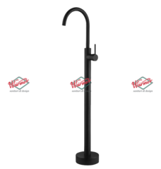 Напольный смеситель для ванной Warmer Black Line 1085200