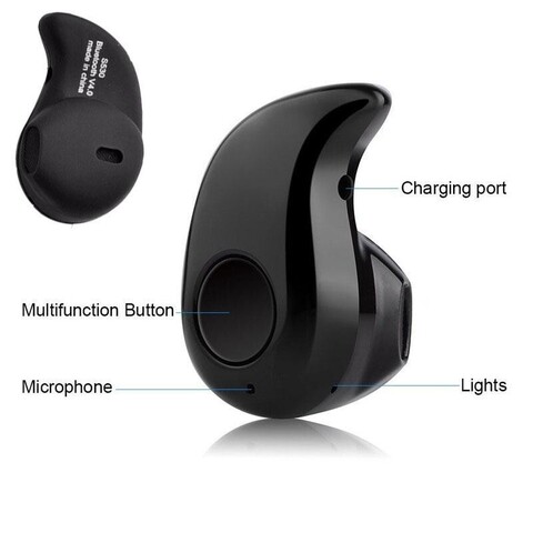 Беспроводная мини-гарнитура mini invisible bluetooth earphone R47 (черная)