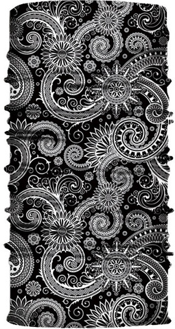 Картинка шарф-труба Skully Wear Tube fleece paisley S120 - 3