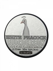 Купить рыболовную леску Balsax White Peacock Fluorocarbon Box 50м 0,22 (4,36кг)