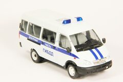 GAZ-3221 Gazelle DPS Police GIBDD Agat Mossar Tantal 1:43