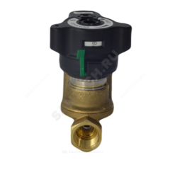 Клапан балансировочный ручной латунь MVT Ду 20 Ру20 ВР Kvs=6м3/ч с измерительными ниппелями без выхода под имп трубку Danfoss 003Z4082